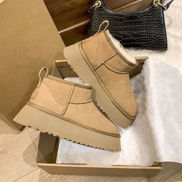 Anti-skid Sheepskin Snow Boots - Limited time Finds