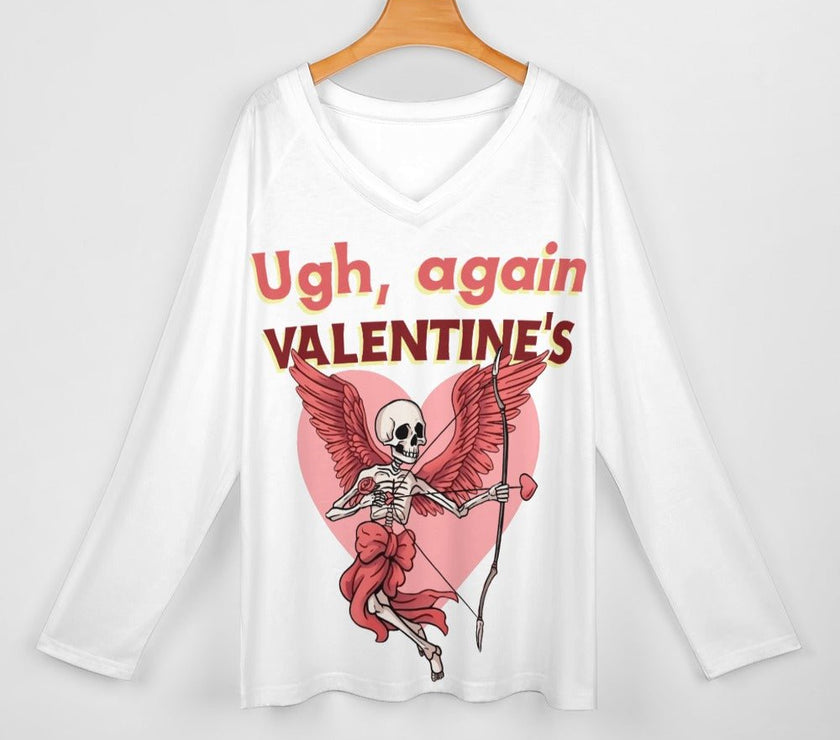 Women's Valentine's Long sleeve loose tee - Limited time Finds