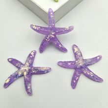 Clear Resin Glitter Starfish Accessories Cream Jewelry Accessories - Limited time Finds