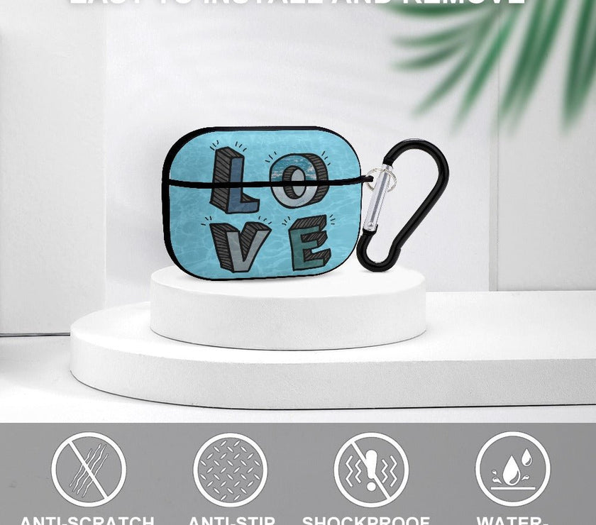 Apple AirPods Pro Headphone Cover ( Love Ocean) - Limited time Finds