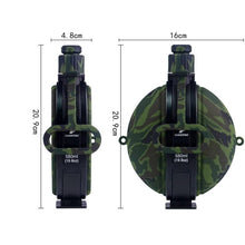 Outdoors Silicone Compass Folding Water Bottle Sports Hiking Water Bottle Be Easy To Carry About Camo Style 580ML - Limited time Finds