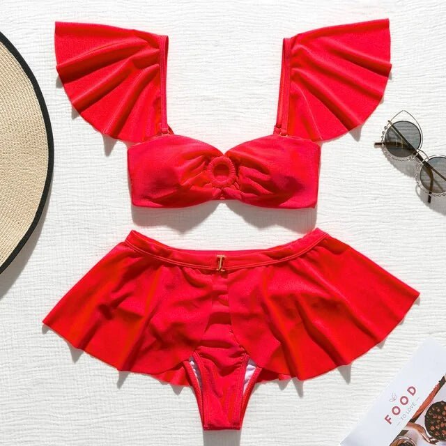 Swimsuit High Waist Bikini - Limited time Finds