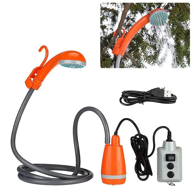 Rechargeable Outdoor Shower. - Limited time Finds