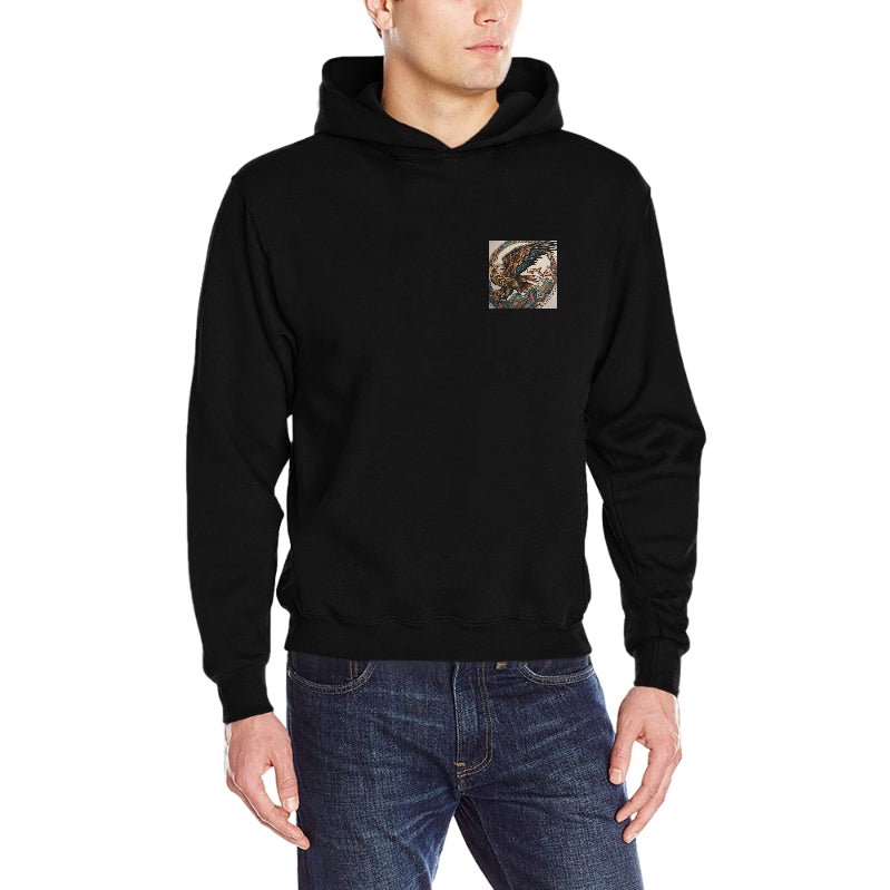 Men's Classic Hoodie Eagle/Snake - Limited time Finds