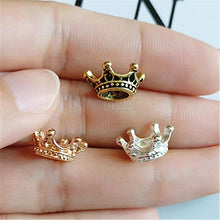 90pcs/lot 3D crown Charm Pendants Hair Accessories Clothing Accessories alloy fittings DIY accessories - Limited time Finds