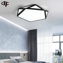 Modern LED Ceiling Lights Bedroom Lights Living Room Lighting Iron Art Black and White Lights Manufacturers Wholesale Lighting - Limited time Finds