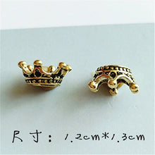 90pcs/lot 3D crown Charm Pendants Hair Accessories Clothing Accessories alloy fittings DIY accessories - Limited time Finds