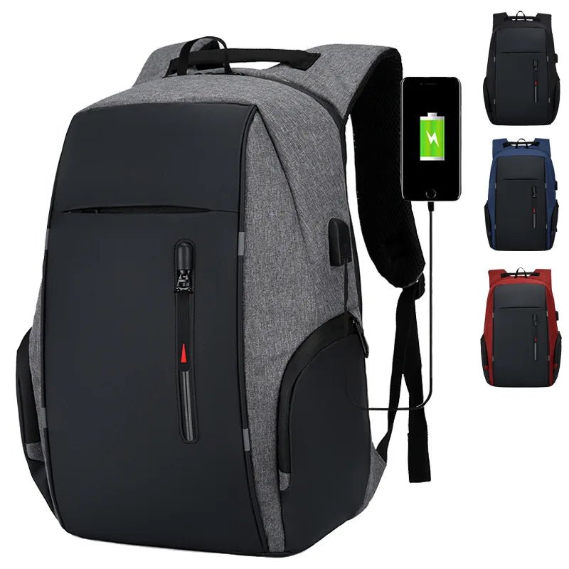 15.6 - 17 inch Waterproof Laptop Backpack with USB Port - Anti - Theft School Bag for Women and Men - Limited time Finds