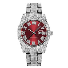 Hip Hop Full Iced Out Mens Watches Luxury Date Quartz Wrist Watches With Micropaved Cubic Zircon Watch For Women Men Jewelry - Limited time Finds