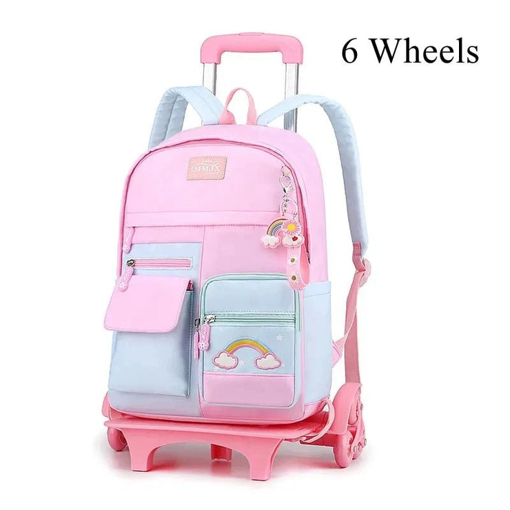 Girls Kids School Trolley Backpack - Limited time Finds