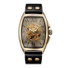 Fashion Vitage Men Watches Shenhua Skeleton Skull Watches Men Automatic Mechanical Watches Leather Men Watches Relogio Masculino - Limited time Finds