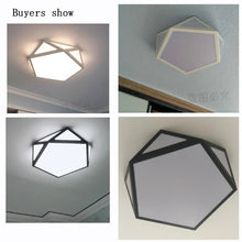 Modern LED Ceiling Lights Bedroom Lights Living Room Lighting Iron Art Black and White Lights Manufacturers Wholesale Lighting - Limited time Finds