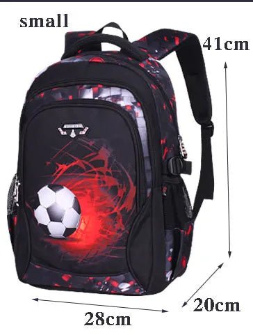 Football School Bag for Boys - Anime Design - Limited time Finds