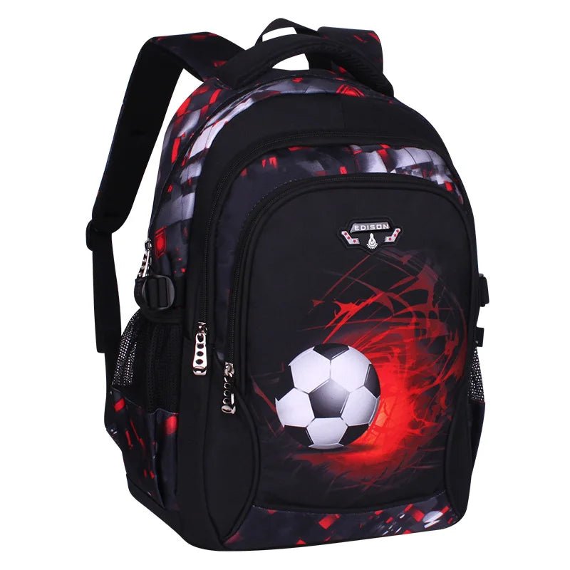 Football School Bag for Boys - Anime Design - Limited time Finds