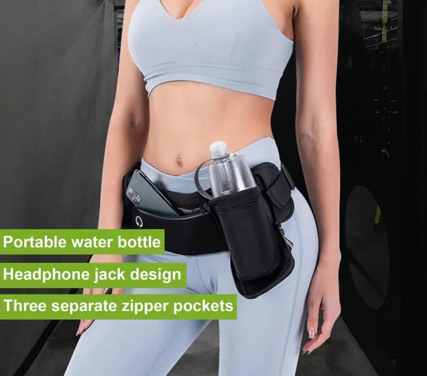 Convenient Waterproof Waist Bag for Outdoor Activities - Large Capacity, Reflective, Durable - Perfect for Running, Hiking, and More! - Limited time Finds