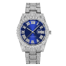 Hip Hop Full Iced Out Mens Watches Luxury Date Quartz Wrist Watches With Micropaved Cubic Zircon Watch For Women Men Jewelry - Limited time Finds