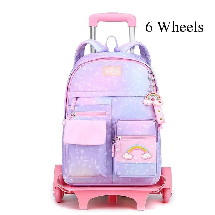 Girls Kids School Trolley Backpack - Limited time Finds