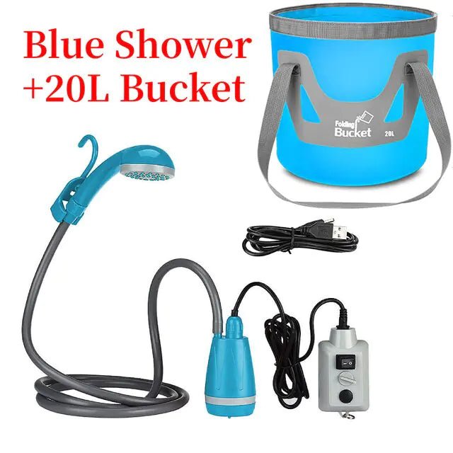 Rechargeable Outdoor Shower. - Limited time Finds