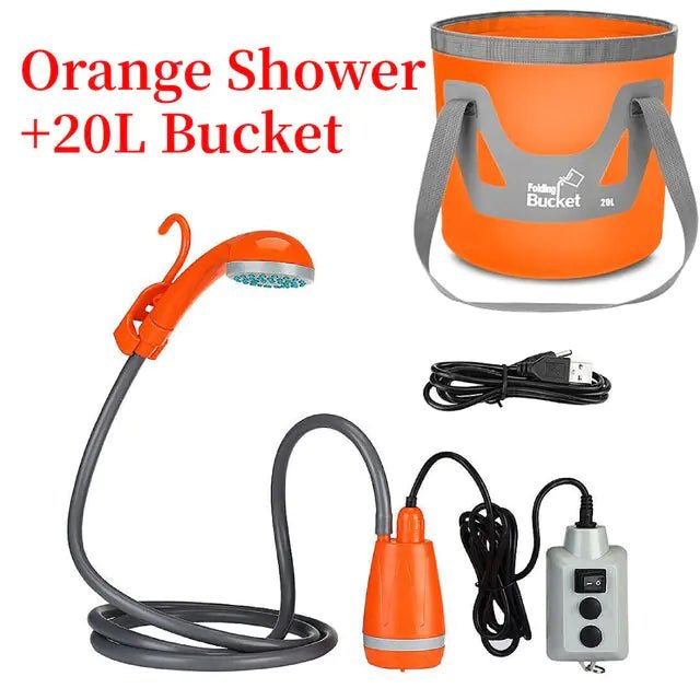 Rechargeable Outdoor Shower. - Limited time Finds