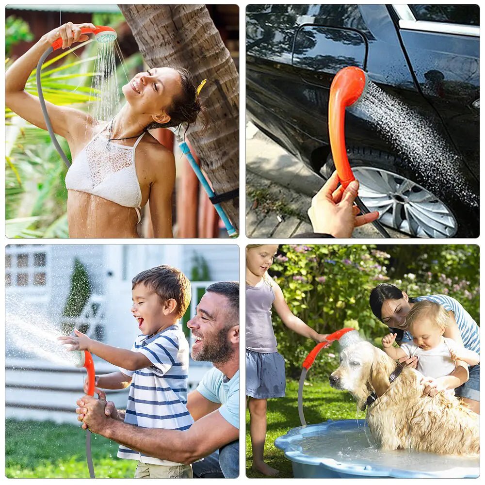 Rechargeable Outdoor Shower. - Limited time Finds