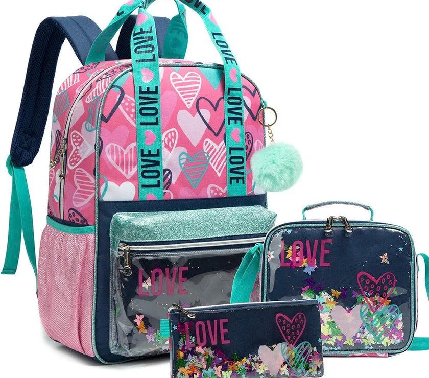 Sequin School Backpack Set - Limited time Finds