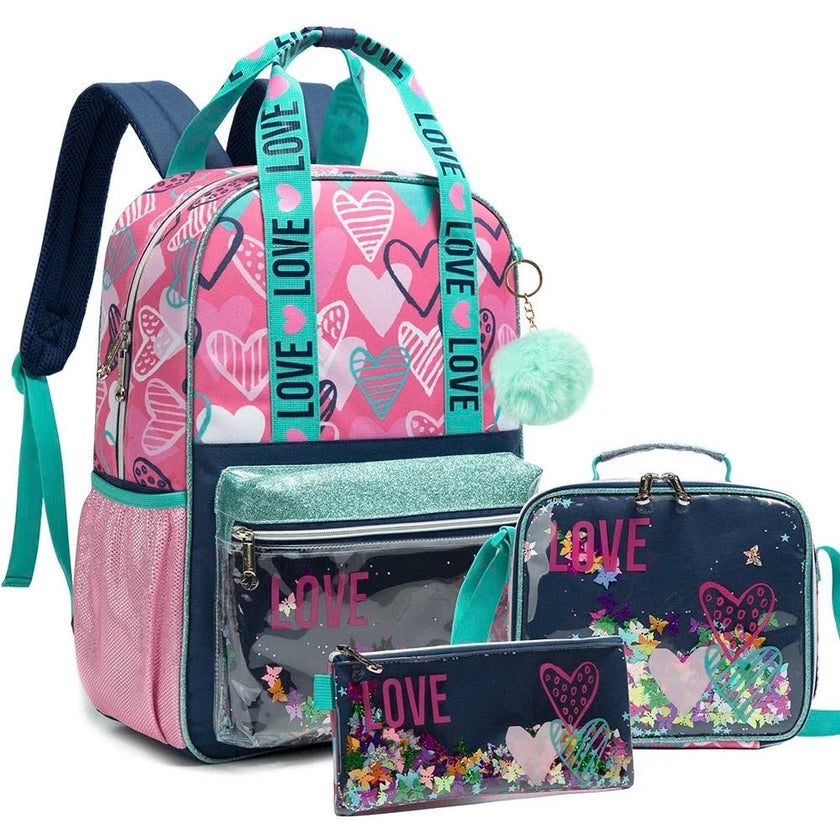 Sequin School Backpack Set - Limited time Finds