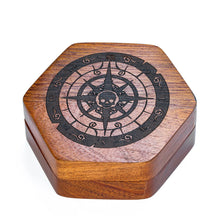 Wooden Dice Case, Storage Box, for 16mm D&D Dice, High Quality Dice Holder, Wooden Chest with Magnetic Lid, For Tabletop Games - Limited time Finds