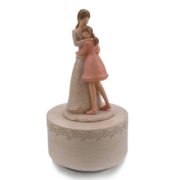 Music Box Gifts For Mother Funny Sculpted Musical Figurine Gifts Mother's Day Thanksgiving,Birthday Gifts for Mom and Son - Limited time Finds