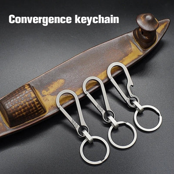 Edc Titanium Camping Equipment and Accessories Hiking Accessories Car Camping Accessories Outdoor Multifunctional Keychain - Limited time Finds