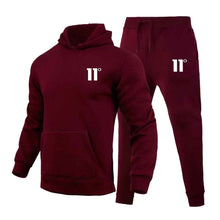 Mens Tracksuits Casual Sweatpants Print Zipper Hooded Sweatshirt Fashion Versatile Jacket Coat Outdoors Jogging Sports Clothing - Limited time Finds