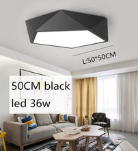 Modern LED Ceiling Lights Bedroom Lights Living Room Lighting Iron Art Black and White Lights Manufacturers Wholesale Lighting - Limited time Finds