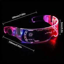 Newly Upgraded Seven Color LED Luminous Glasses Birthday Parties Bars Music Festivals Christmas and Science Fiction Glassesv - Limited time Finds