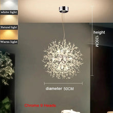 Modern Dandelion LED Lighting Pendant Lights Living Room Dining Room Bedroom pendant Lights Starry Fireball Lighting Fixtures - Limited time Finds