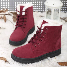 Boots Men Snow Men's Boots Couple Men's Winter Boots Male Shoes Men Hiking Men's Shoes Plus Size Footwear Fur Shoes - Limited time Finds