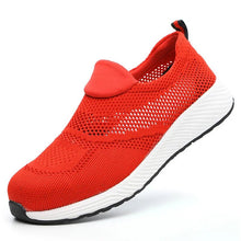 Summer Mesh Lightweight Work Sneakers Steel Toe Men Women Work Safety Shoes Breathable Construction Shoes Work Boots Footwear - Limited time Finds