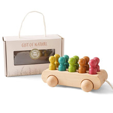 Wooden Train Birthday Toy Montessori Toys Baby Educational Toys Wooden Trolley Baby Learning Toys Number Of Wood Baby's Toys - Limited time Finds