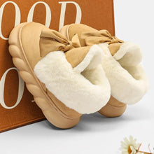 2024 New Winter Warm Slippers Women Home Floor Shoes Soft Plush Lace - up Female Indoor Street Snow Boots Girls Platform Footwear - Limited time Finds