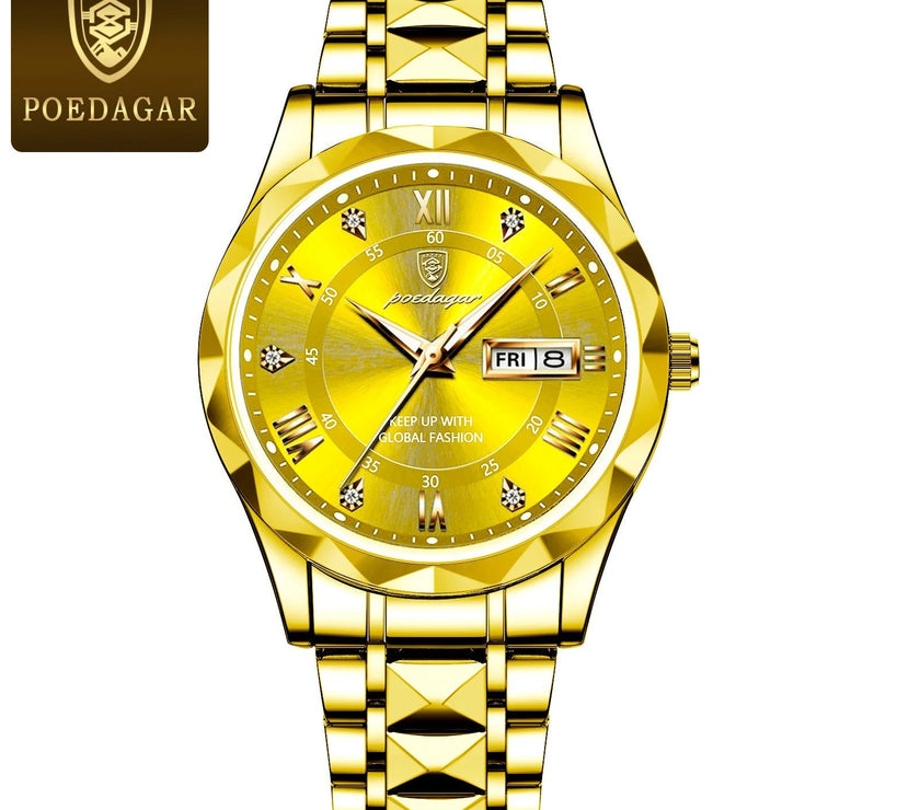 POEDAGAR Luxury Men's Wristwatch - Limited time Finds