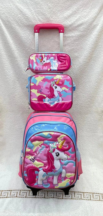 Kids School Rolling Backpack Set - Limited time Finds