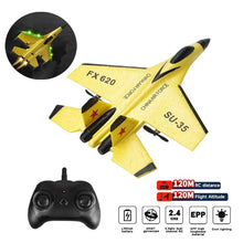 RC Foam Aircraft SU - 35 Plane 2.4G Radio Control Glider Remote Control Fighter Plane Glider Airplane Foam Boys Toys for Children - Limited time Finds