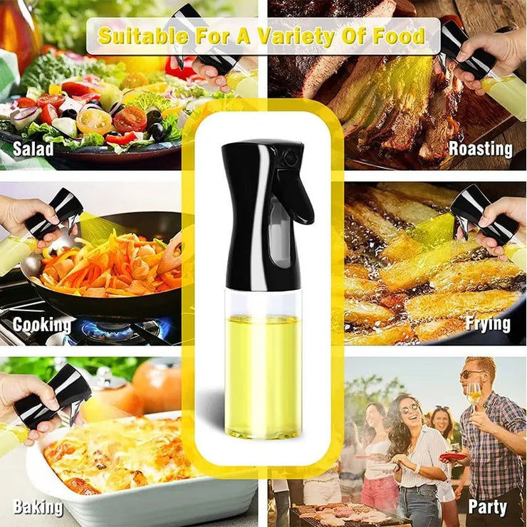 200/300ml Oil Spray Bottle BBQ Cooking Olive Oil Sprayer Kitchen Baking Oil Spray Empty Bottle Vinegar Bottle Oil Dispenser - Limited time Finds