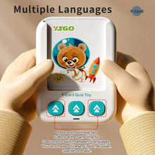 Russian Puzzle Learning Machine Children's Early Education Card Card Machine Logical Judgment Thinking Learning Card Machine - Limited time Finds