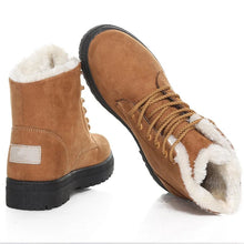 Boots Men Snow Men's Boots Couple Men's Winter Boots Male Shoes Men Hiking Men's Shoes Plus Size Footwear Fur Shoes - Limited time Finds