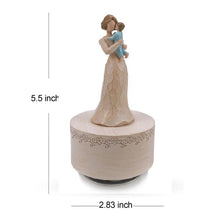 Music Box Gifts For Mother Funny Sculpted Musical Figurine Gifts Mother's Day Thanksgiving,Birthday Gifts for Mom and Son - Limited time Finds