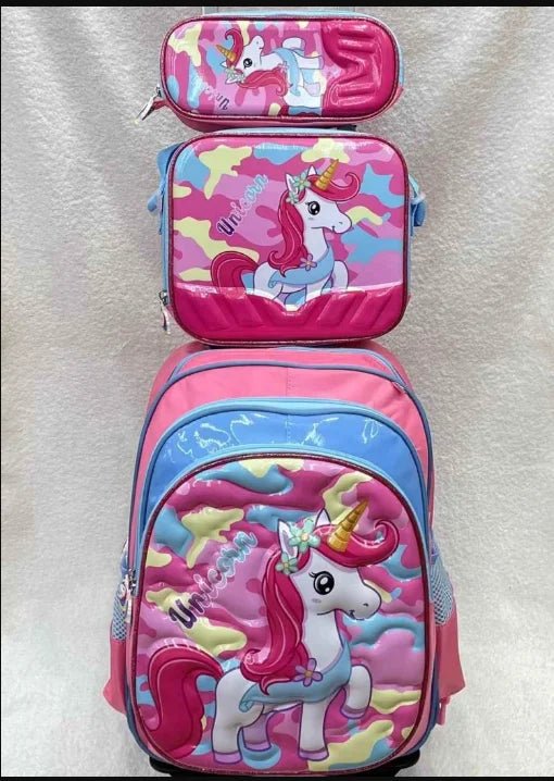 Kids School Rolling Backpack Set - Limited time Finds