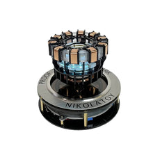 Tech Toys Creative Black Tech Magnetic Levitation Steel Ark Reactor Desktop High - Tech Decoration Collection Gift - Limited time Finds