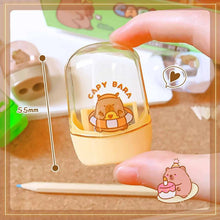 Aesthetic kawaii pretty Stationery for school useful office supplies cute things School supplies capybara pencil sharpener - Limited time Finds