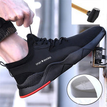 2024 Hot Safety Shoes Men Comfort Men Boots Indestructible Work Shoes Fashion Work Sneakers Male Security Boots Work Footwear - Limited time Finds