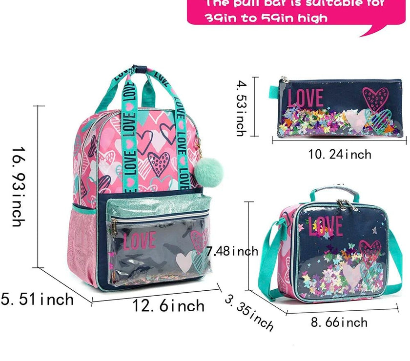 Sequin School Backpack Set - Limited time Finds