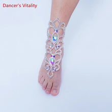 Belly Dance Hand Accessories Or Foot Accessories Female Adult High - end Diamond - Studded Bracelet/Anklet Performance Accessories - Limited time Finds